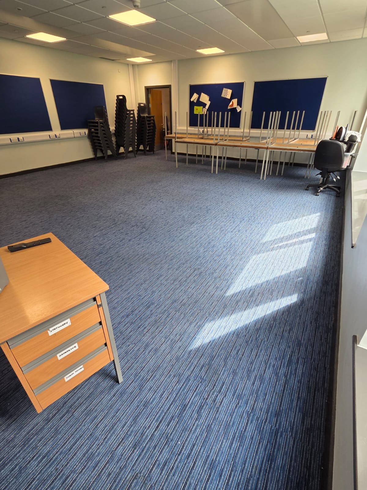 Professional carpet deep cleaning before and after results